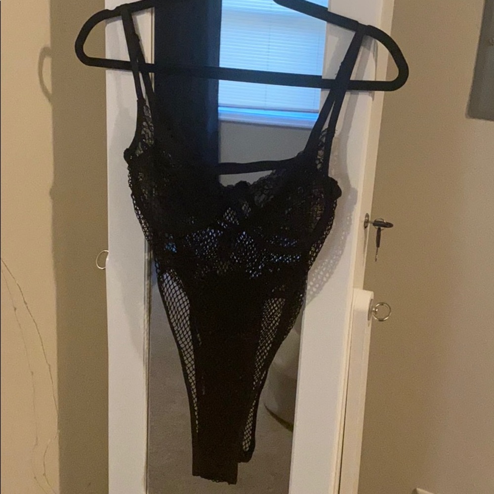 High waisted teddy size small